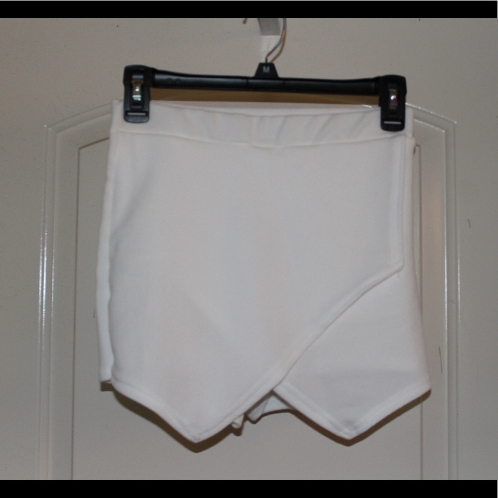 White Skort